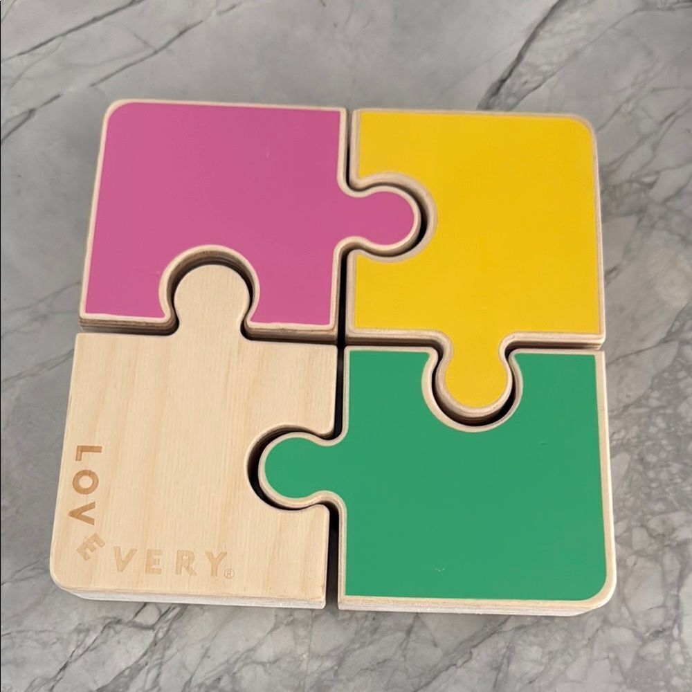 Lovevery Colorful Puzzle Blocks for Kids
